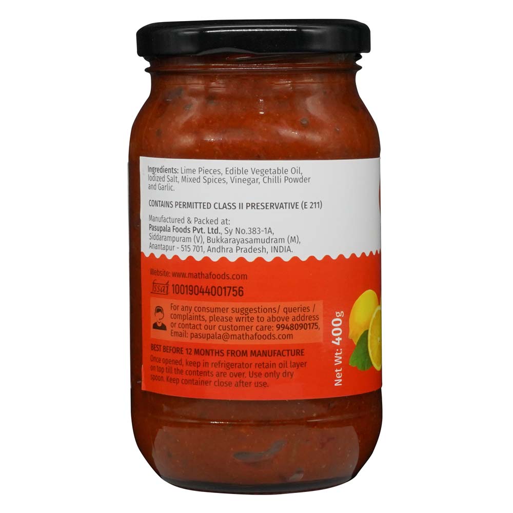 Premium Lime Pickle