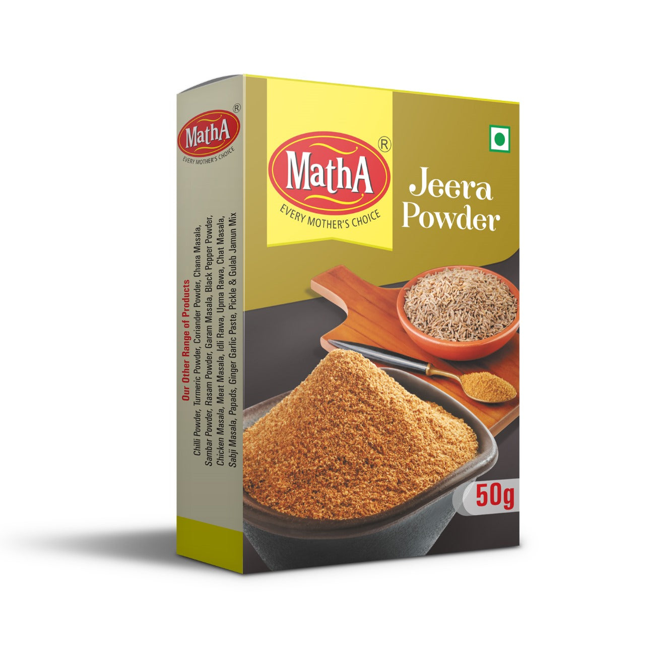 Jeera Powder 50g Box