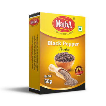 Black Pepper Powder 50g Box